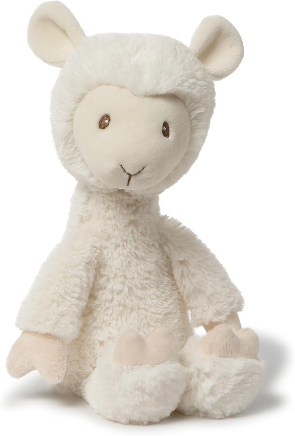 Baby Toothpick Stuffed Plush Toy, 12", Cream